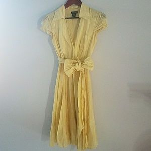 Yellow sundress